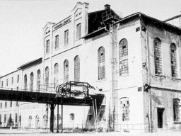 Cukrownia lata pięćdziesiąte widok od strony wschodniej